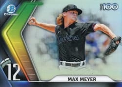 2022 Bowman Scouts' Top 100 Max Meyer #BTP-12 card