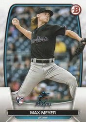 2023 Bowman Base Set Max Meyer #36 card