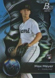 2023 Bowman Platinum Base Set Max Meyer #14 card