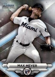 2023 Bowman Sterling Base Set Max Meyer #BSR-46 card