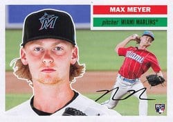 2023 Topps Archives Base Set Max Meyer #65 card
