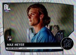 2023 Topps Big League Base Set Max Meyer #206 card