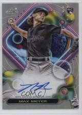 2023 Topps Cosmic Chrome Autographs Max Meyer #CCA-MM card