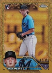 2023 Topps Gilded Collection Base Set Max Meyer #134 card