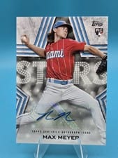 2023 Topps Inception Rookies and Emerging Stars Autographs Max Meyer #BRES-MM card