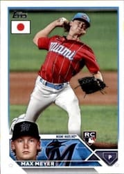 2023 Topps Japan Edition Base Set Max Meyer #148 card