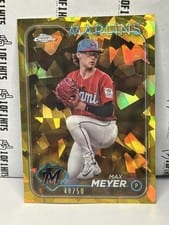 2024 Topps Chrome Update Sapphire Edition Base Set Max Meyer #USCS236 card