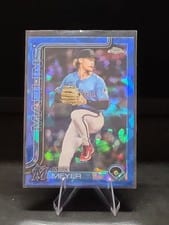 2025 Topps Chrome Update Sapphire Base Set Max Meyer #USC183 card