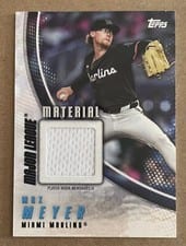 2025 Topps Major League Material Series One Max Meyer #MLM-MME card