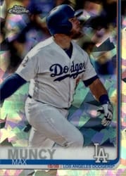 2019 Topps Chrome Sapphire Edition Base Set Max Muncy #658 card