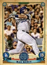 2019 Topps Gypsy Queen Base Set Max Muncy #74 card