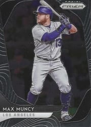 2020 Panini Prizm Base Set Max Muncy #189 card