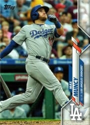 2020 Topps Base Set Max Muncy #255 card