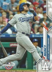 2020 Topps Opening Day Base Set Max Muncy #107 card