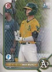 2022 Bowman 1st Edition Base Set Max Muncy #BPPF-89 card