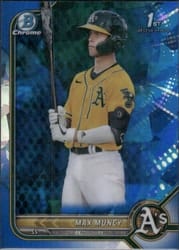 2022 Bowman Sapphire Edition Base Set Max Muncy #BCP-89 card
