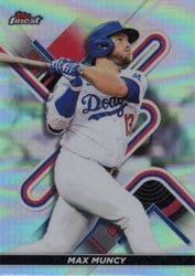 2022 Finest Base Set Max Muncy #124 card