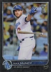 2022 Topps Chrome Ben Baller Edition Base Set Max Muncy #42 card