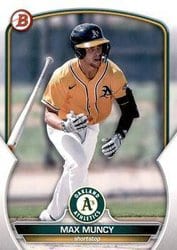2023 Bowman Prospects Max Muncy #BP-87 card