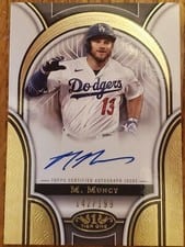 2023 Topps Tier One Prime Performers Autographs Max Muncy #PPA-MMU card