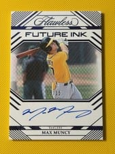 2024 Panini Flawless Future Ink Max Muncy #FI-MM card