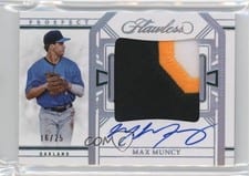2024 Panini Flawless Prospect Patch Autographs Max Muncy #PPA-MM card