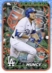2024 Topps Holiday Base Set Max Muncy #H55 card