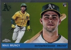 2025 Topps Chrome Platinum Base Set Max Muncy #285 card