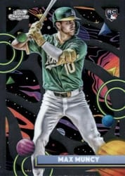 2025 Topps Cosmic Chrome Base Set Max Muncy #40 card