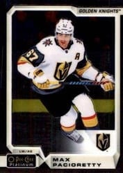 2018-19 O-Pee-Chee Platinum Base Set Max Pacioretty #18 card