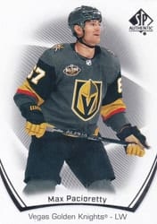 2021-22 SP Authentic Base Set Max Pacioretty #68 card