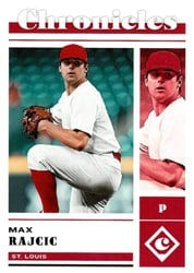 2023 Panini Chronicles Base Set Max Rajcic #29 card
