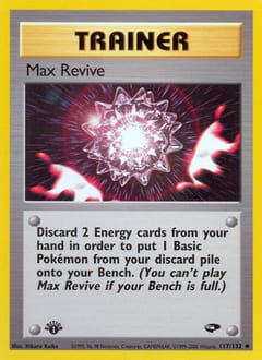 Gym Challenge Max Revive #117 card
