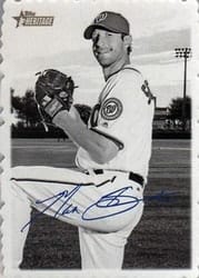 2018 Topps Heritage 1969 Topps Deckle Edge Max Scherzer #28 card