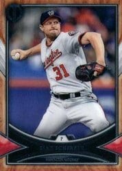 2018 Topps Tribute Base Set Max Scherzer #56 card