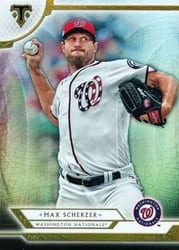2018 Topps Triple Threads Base Set Max Scherzer #31 card