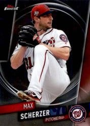 2019 Finest Base Set Max Scherzer #97 card