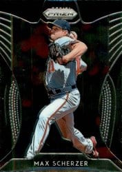 2019 Panini Prizm Base Set Max Scherzer #68 card