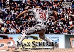 2019 Stadium Club Base Set Max Scherzer #8 card