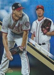 2019 Topps Gold Label Base Set Max Scherzer #63 card