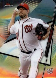 2020 Finest Base Set Max Scherzer #78 card