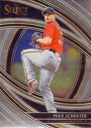 2020 Panini Select Base Set Max Scherzer #151 card
