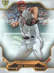 2020 Topps Triple Threads Base Set Max Scherzer #95 card