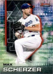 2021 Bowman's Best Base Set Max Scherzer #53 card