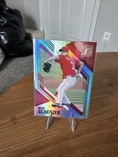 2021 Panini Chronicles Elite Autographs Max Scherzer #9 card