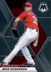 2021 Panini Mosaic Base Set Max Scherzer #126 card