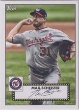 2021 Topps 1952 Redux Max Scherzer #T52-13 card