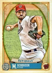 2021 Topps Gypsy Queen Base Set Max Scherzer #238 card