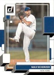 2022 Donruss Base Set Max Scherzer #104 card
