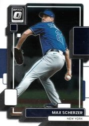 2022 Donruss Optic Base Set Max Scherzer #116 card